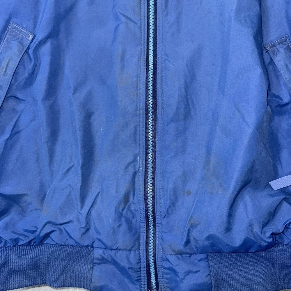 Vintage Mens Jacket 90's Patagonia Made in USA Fleece Lined Blue Size Large - Picture 3 of 15